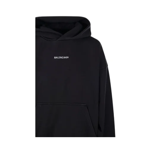 Logo Embroidered Medium-Fit Hoodie