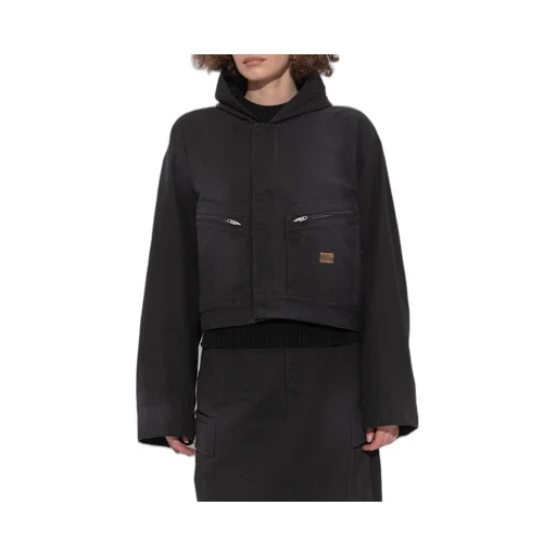 Zip Detailed Hooded Jacket