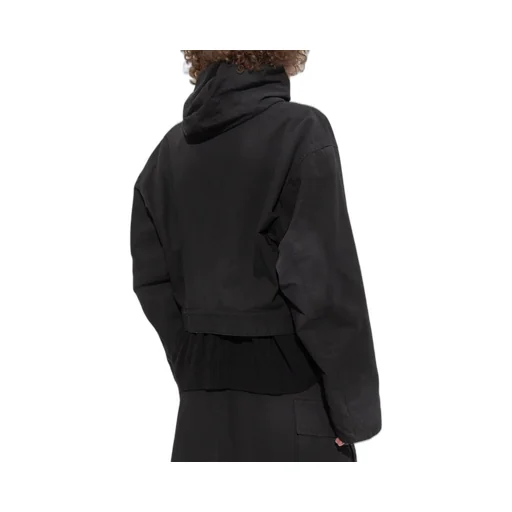 Zip Detailed Hooded Jacket