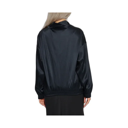 Zip-Up Stand Up Collared Jacket