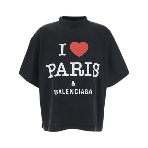 I Love Paris & Cropped T-Shirt