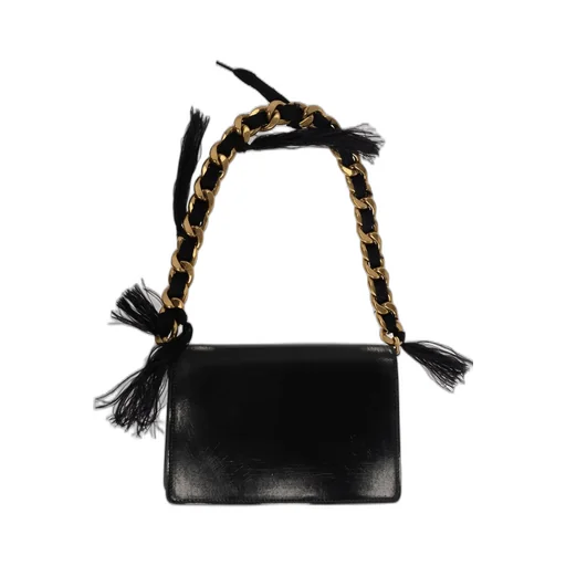 Logo Plaque Shoulder Bag