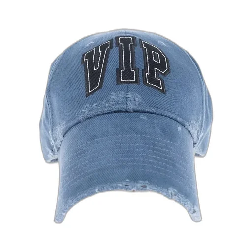Vip Teamp Logo Distressed Cap