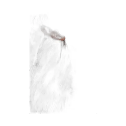 Fur Print Straight-Leg Pants