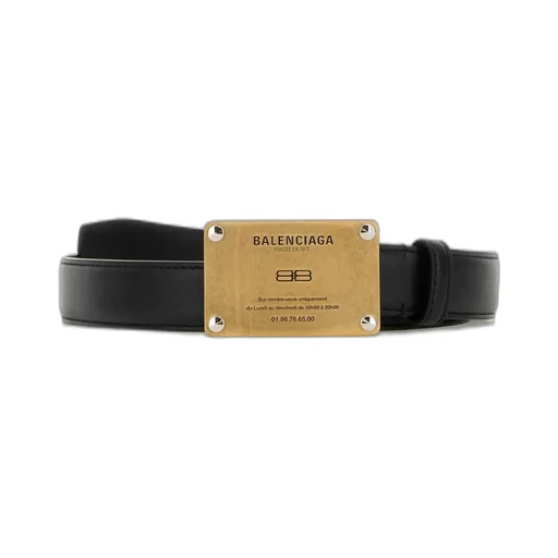 Logo Engraved Belt