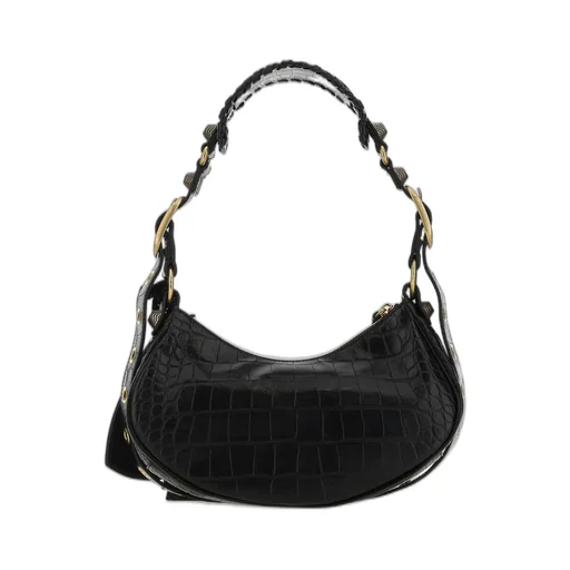 Cagole Embossed Shoulder Bag