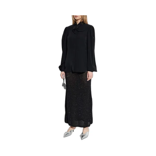 Sequin Embellished Maxi Skirt