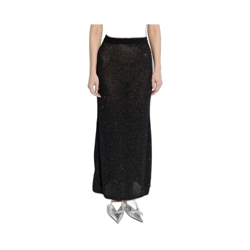 Sequin Embellished Maxi Skirt