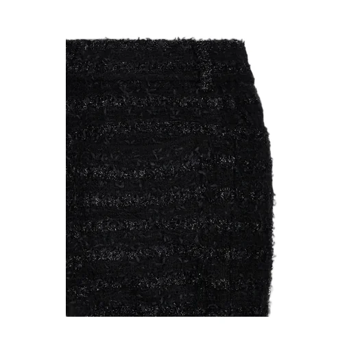 Tweed Metallic Thread Trousers