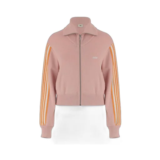 Knitted Tennis Zip Jacket