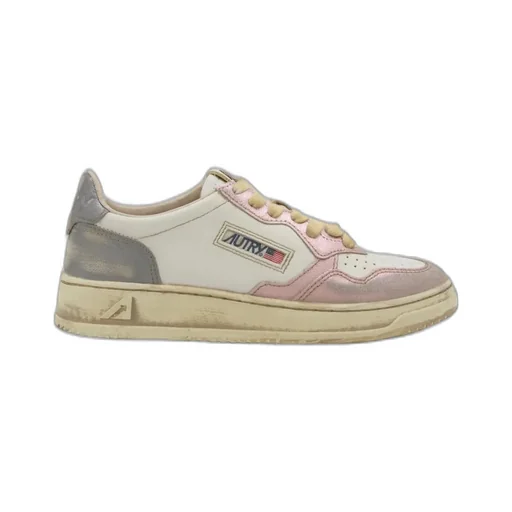 Medalist Lace-Up Sneakers