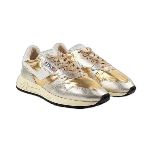 Reelwind Metallic Lace-Up Sneakers