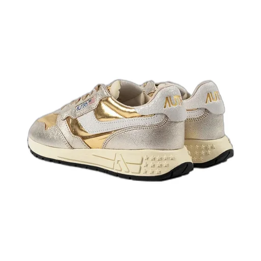 Reelwind Metallic Lace-Up Sneakers
