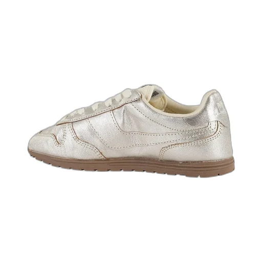 Metallic Low-Top Sneakers
