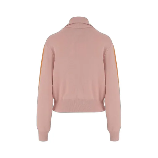 Knitted Tennis Zip Jacket