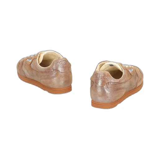 Metallic Effect Low Top Sneakers
