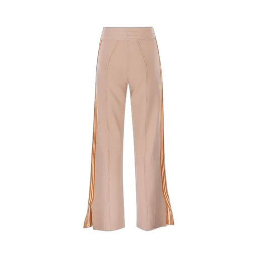 Striped Wide-Leg Track Pants