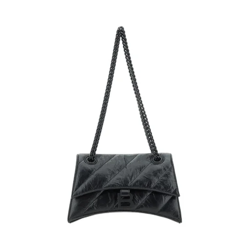 B Logo Quilted Small Shoulder Bag