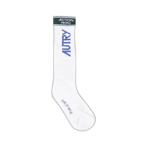 Logo Intarsia-Knit Socks