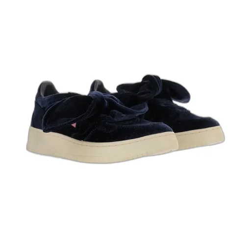 Velvet Bow Sneakers