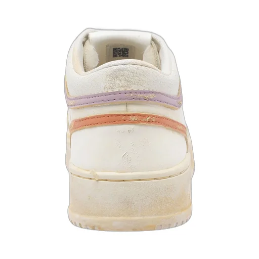 Stripped Lace-Up Sneakers