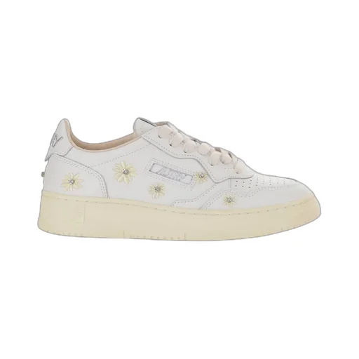 Floral Embroidered Sneakers