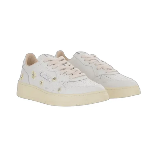 Floral Embroidered Sneakers