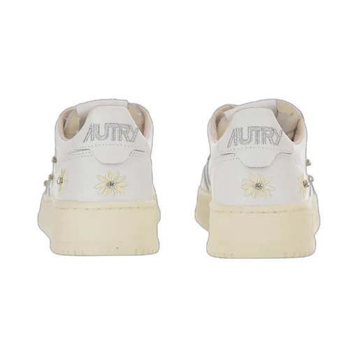 Floral Embroidered Sneakers