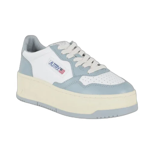 Medalist Platform Lace-Up Sneakers