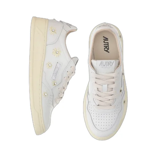 Floral Embroidered Sneakers