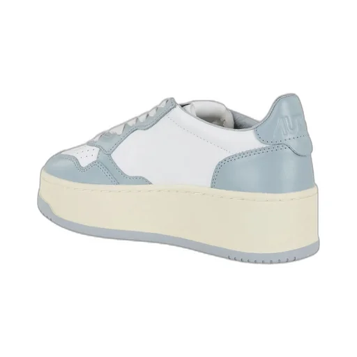 Medalist Platform Lace-Up Sneakers