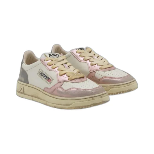 Medalist Lace-Up Sneakers