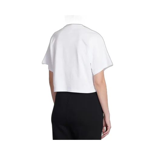 Logo-Printed Cropped T-Shirt