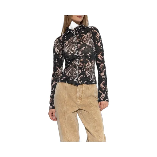 Lace Long Sleeve Top