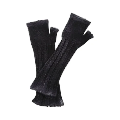 Fingerless Knit Gloves