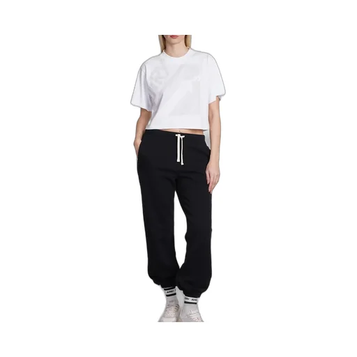 Logo-Printed Cropped T-Shirt