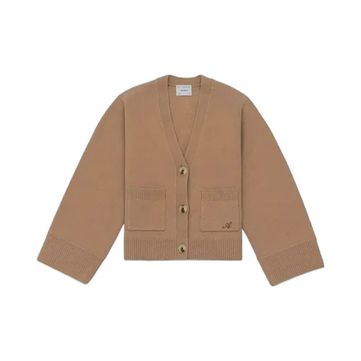 Memory V-Neck Button-Up Cardigan