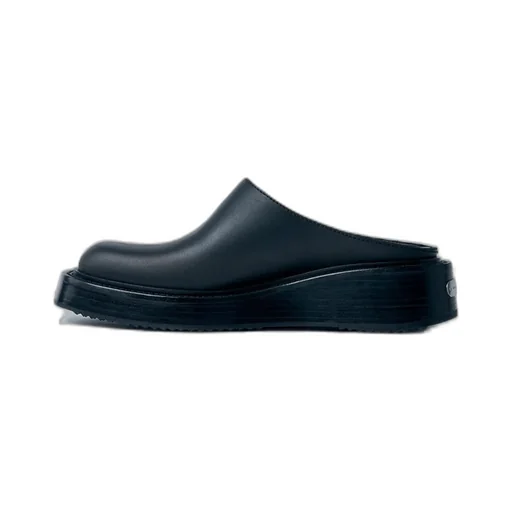 Square Toe Slip-On Mules