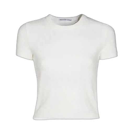 Logo Jacquard Crewneck Knit Top
