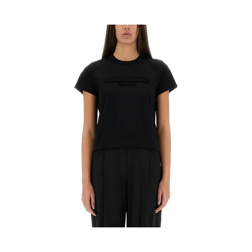 Logo Patch Crewneck T-Shirt