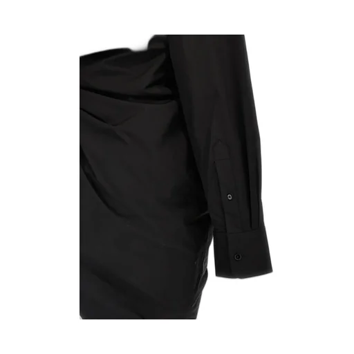 Asymmetric Shirt Dress