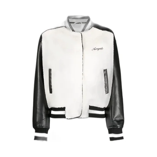 Saul Straight Hem Bomber Jacket