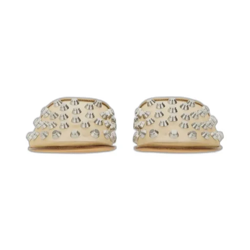 Stud Detailed Sheer Sandals