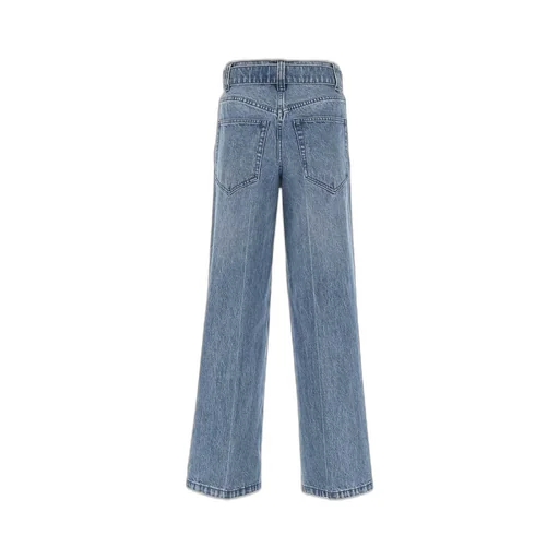 Raver Wide-Leg Belted Jeans