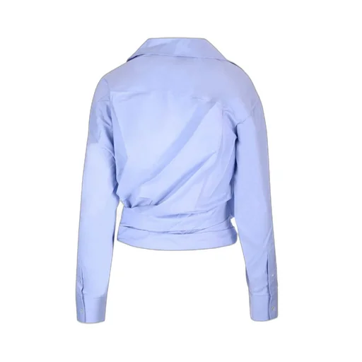 Draped Wrap Shirt