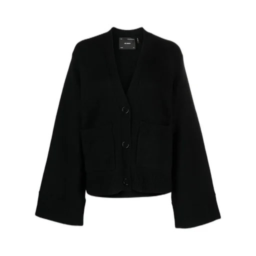 Memory V-Neck Button-Up Cardigan