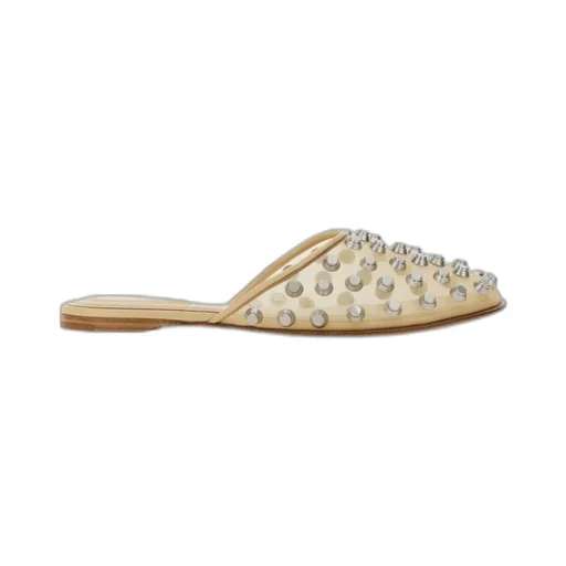 Stud Detailed Sheer Sandals