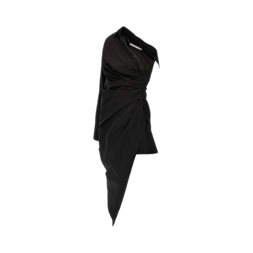 Asymmetric Shirt Dress