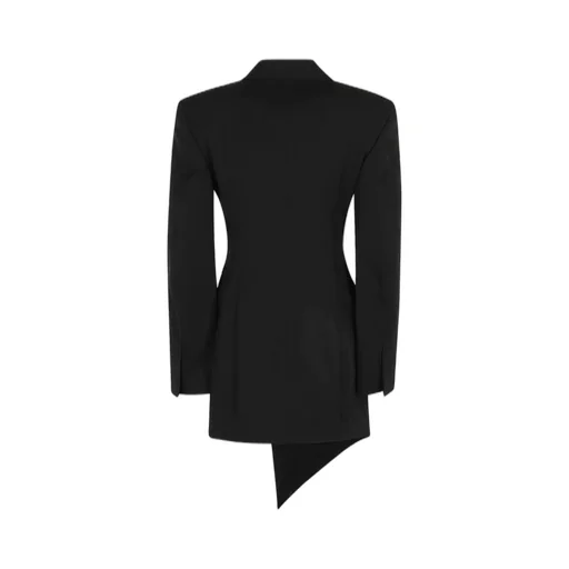 Asymmetric Blazer Mini Dress