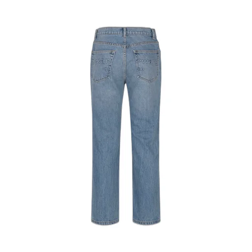 High-Waist Cropped Jeans